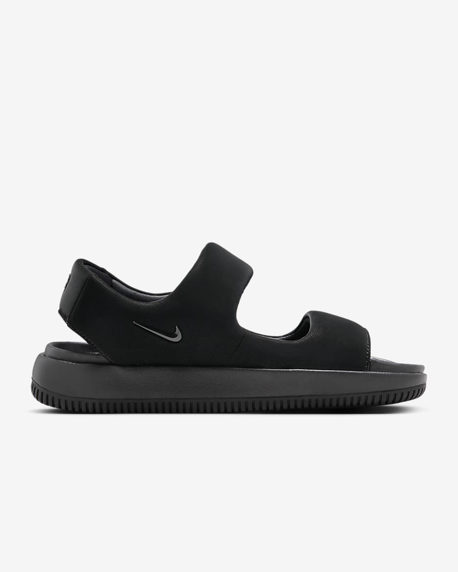 All black nike sandals online